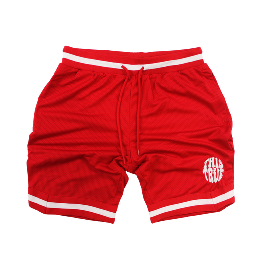 Red Basketball Shorts